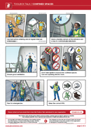 toolbox talk, confined spaces, visual health and safety