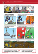 safety comic, lifting and rigging, lifting operations, safety cartoon