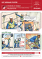safety poster, working at height, work at height, falling objects, key message poster