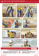 safety comic, health controls, manual handling, safety cartoon