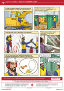 safety comic, health, prevent hearing loss, safety cartoon
