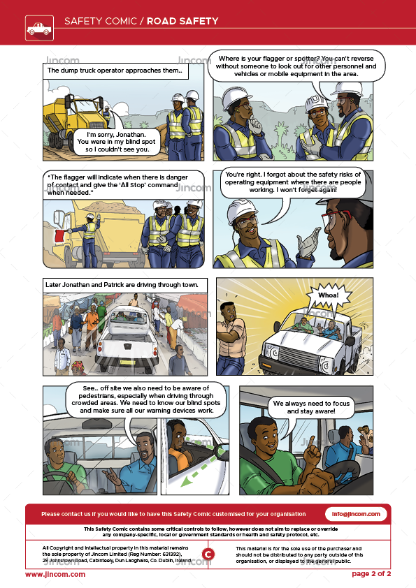 Road Safety | Safety Comic