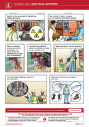 toolbox talk, electrical safety, safety illustrations